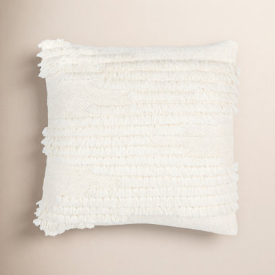 Emberly Ruffled Throw Pillow