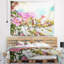 Tapisserie de fleurs roses dans le jardin hawaïen-28486494