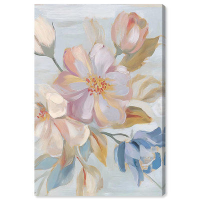 Art Remedy, couleurs pastel sur toile, floral Serenade II