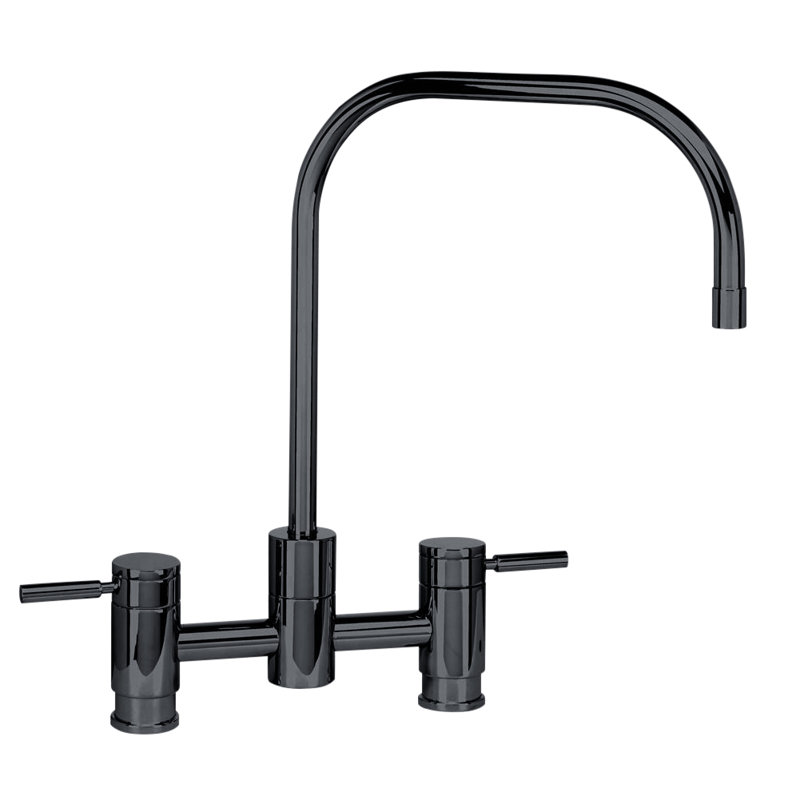 Fulton Bridge Faucet, Matte Black