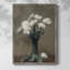 Impression florale vintage encadrée CX III - bois massif-721195214