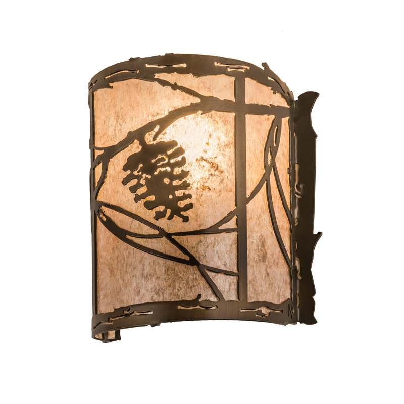 1 - Light Flush Mounted Sconce