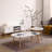 Round Coffee Table Wood End Table Living Room Side Table Center Table Accent Table