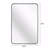 24x36 Inch Metal Frame Rectangular Wall-mounted Bathroom Mirror-1628669171