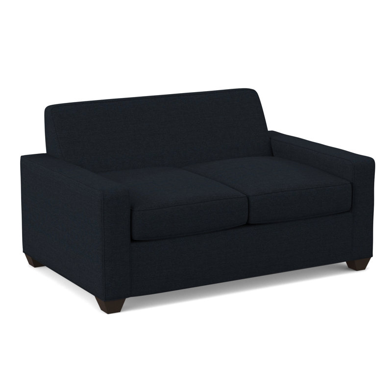 Avery 72" Square Arm Sofa, Cafelle, Antic Navy