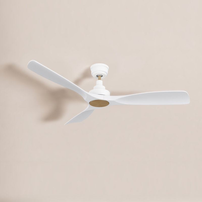 52" Smart DC Ceiling Fan with Remote Control, without Light