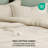 Bedsure 100% Cotton Waffle Comforter Set-106246762-106246765