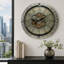 The Gears Clock Wall Clock with Moving Gears