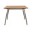 Reef Outdoor Square Teak Dining Table