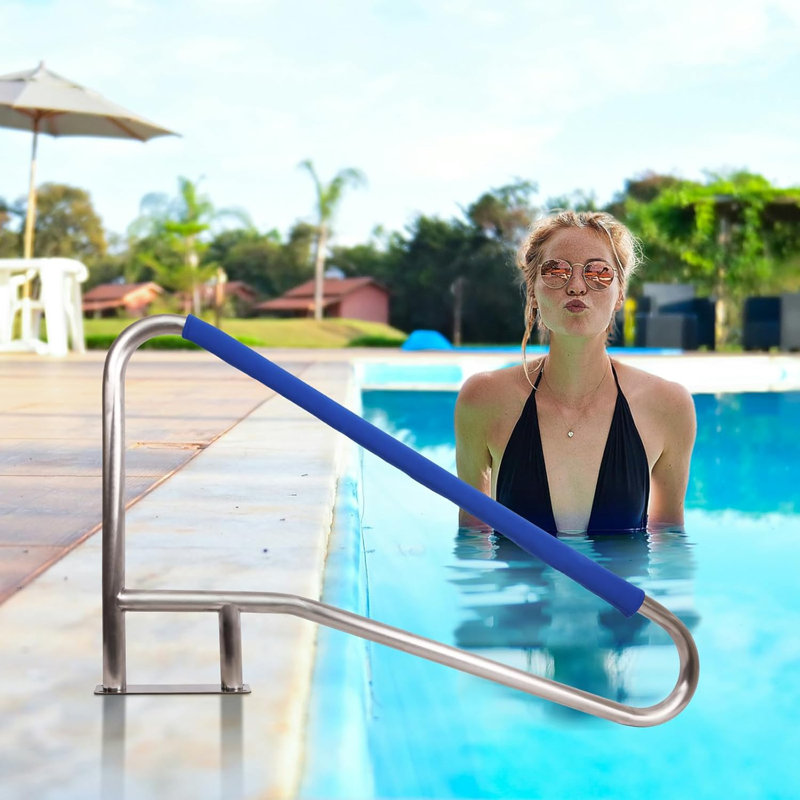 Rampe pour piscine en acier inoxydable 304, capacité de charge de 250 lb