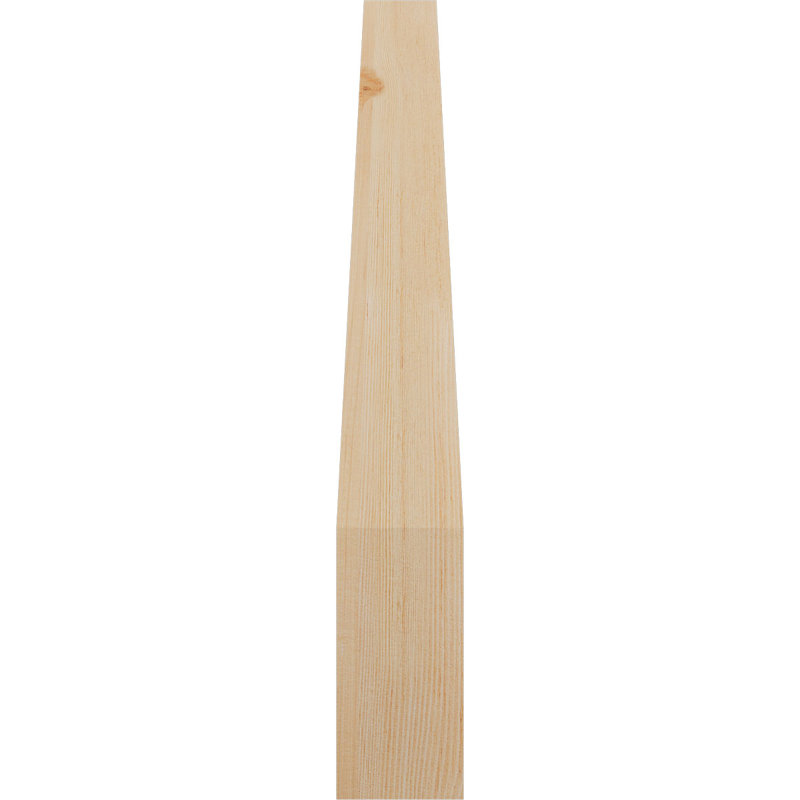 Attelle impériale du genou, Sapin de Douglas, Lisse, H 28 po x l 3,5 po x P 22 po