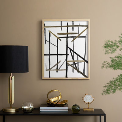 Edifice II Framed Print - Solid Wood