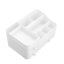 Small White Makeup Desktop Organizer