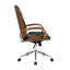 Stoneburner Faux Leather Mid-Century Executive Office Chair-39375640