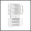 Bathroom Storage Cabinet With Doors And Drawer-943164741