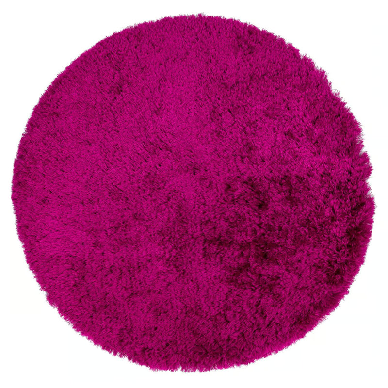 Tapis rond en coton Tulisia, Rond 3 pi 3 po