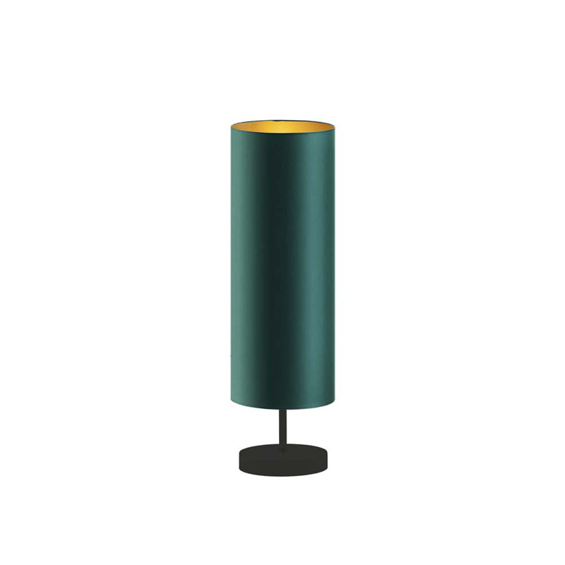 Genette Metal Desk Lamp, Green/Black