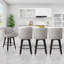Tabouret pivotant avec structure en bois massif Malakeh-940147257-1000772009-985001775
