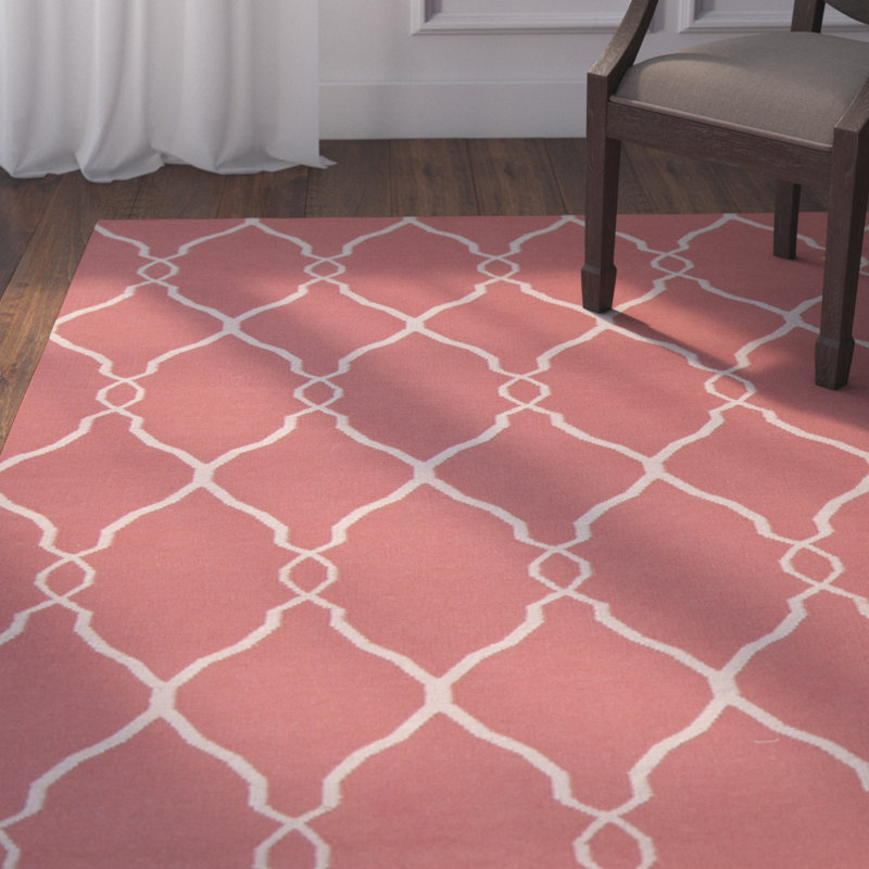 Findley Wool Geometric Indoor Rug, Rectangle 3'6" x 5'6"