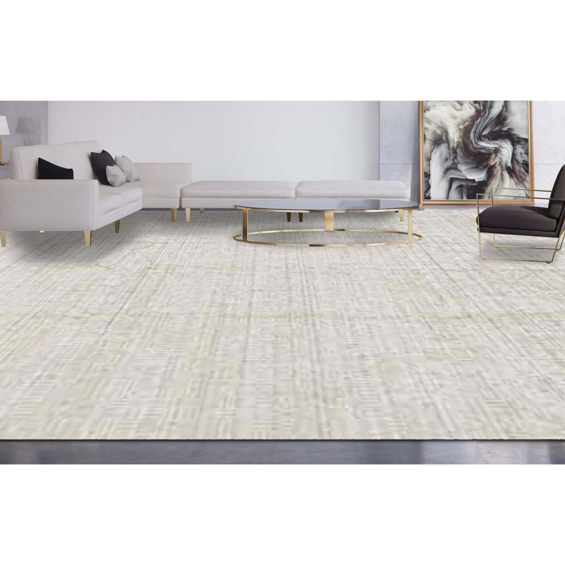 Area Rug in Beige
