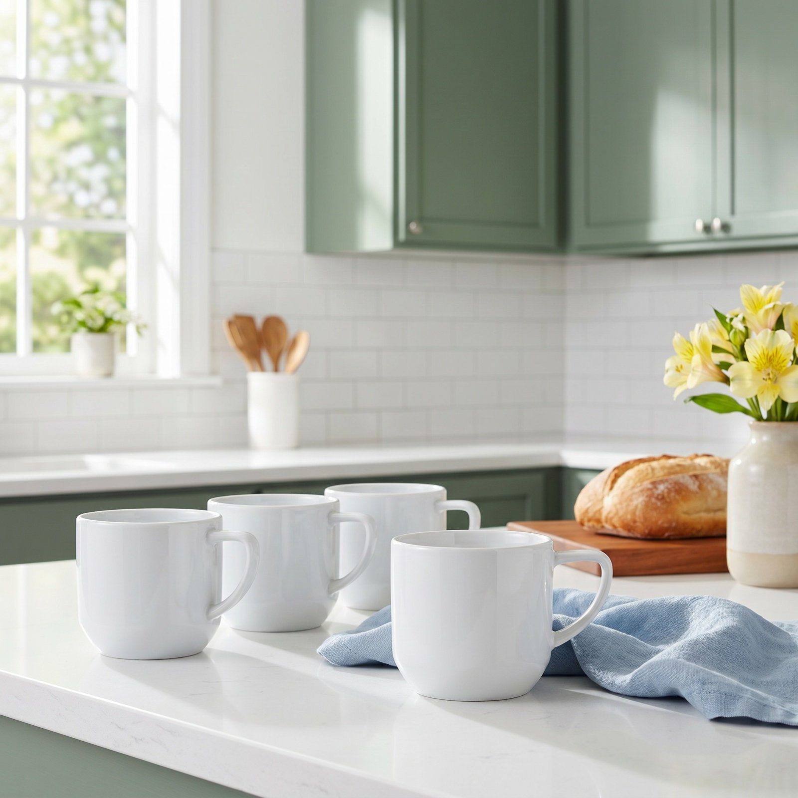 Coupe Porcelain Mug