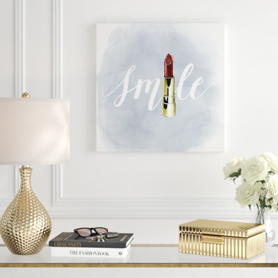 Let's Makeup IV by Grace Popp - Wrapped Canvas Painting
