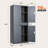 71" Metal Storage Cabinet, Garage Storage Organizer with Locking Doors, Drawer and Adjustable Shelves-1706050706