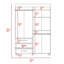 Armoire 3 tiroirs