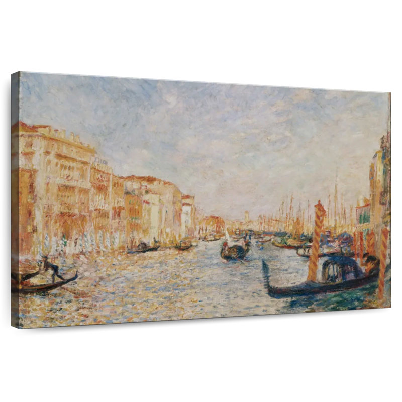 Lilie Grand Canal Venice 1881, 34" H x 51" W