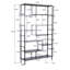 195cm H x 115cm W Geometric Bookcase-91631179