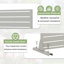 72" Metal Outdoor Privacy Screen-112554492-112554497