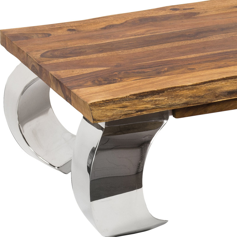 Solid Wood Four Leg Coffee Table