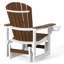 Fauteuil coulissant Benno Adirondack, blanc-130678191