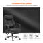 Fauteuil de direction avec fonctions de hauteur, de chaleur et de massage réglables - pour un confort et un soutien ultimes pendant les longues heures de travail, noir-1324340910
