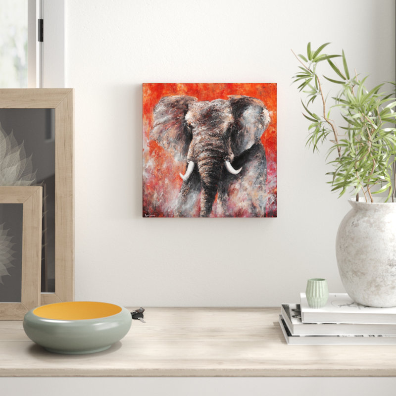 Bergerac - Wrapped Canvas Painting, 45cm H x 45cm W x 3.81cm D