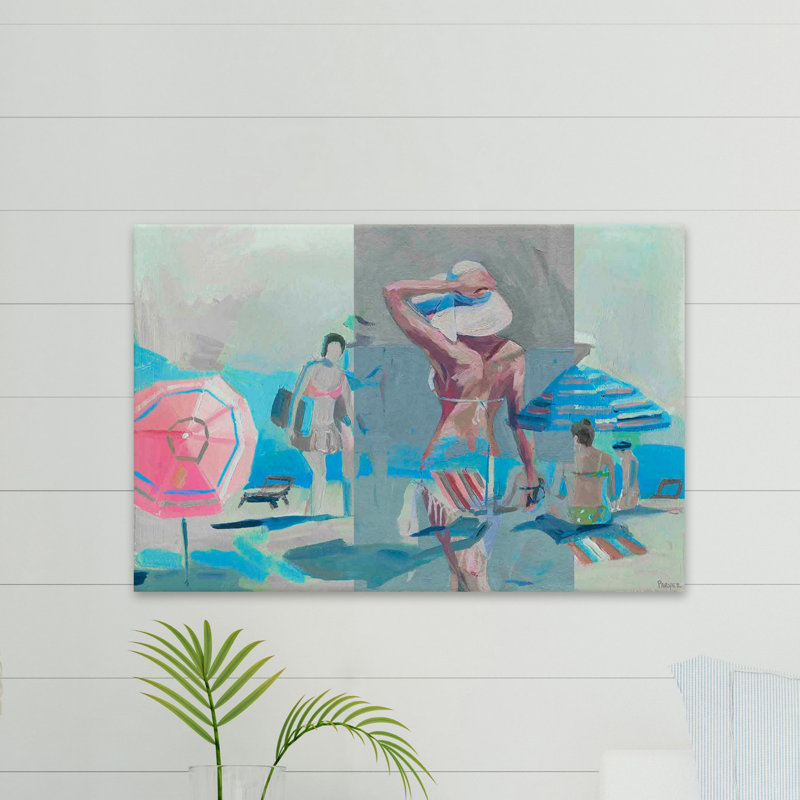 Parvez Taj - Wrapped Canvas Painting, 41cm H x 61cm W