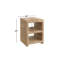 Table de bout avec rangement Colston