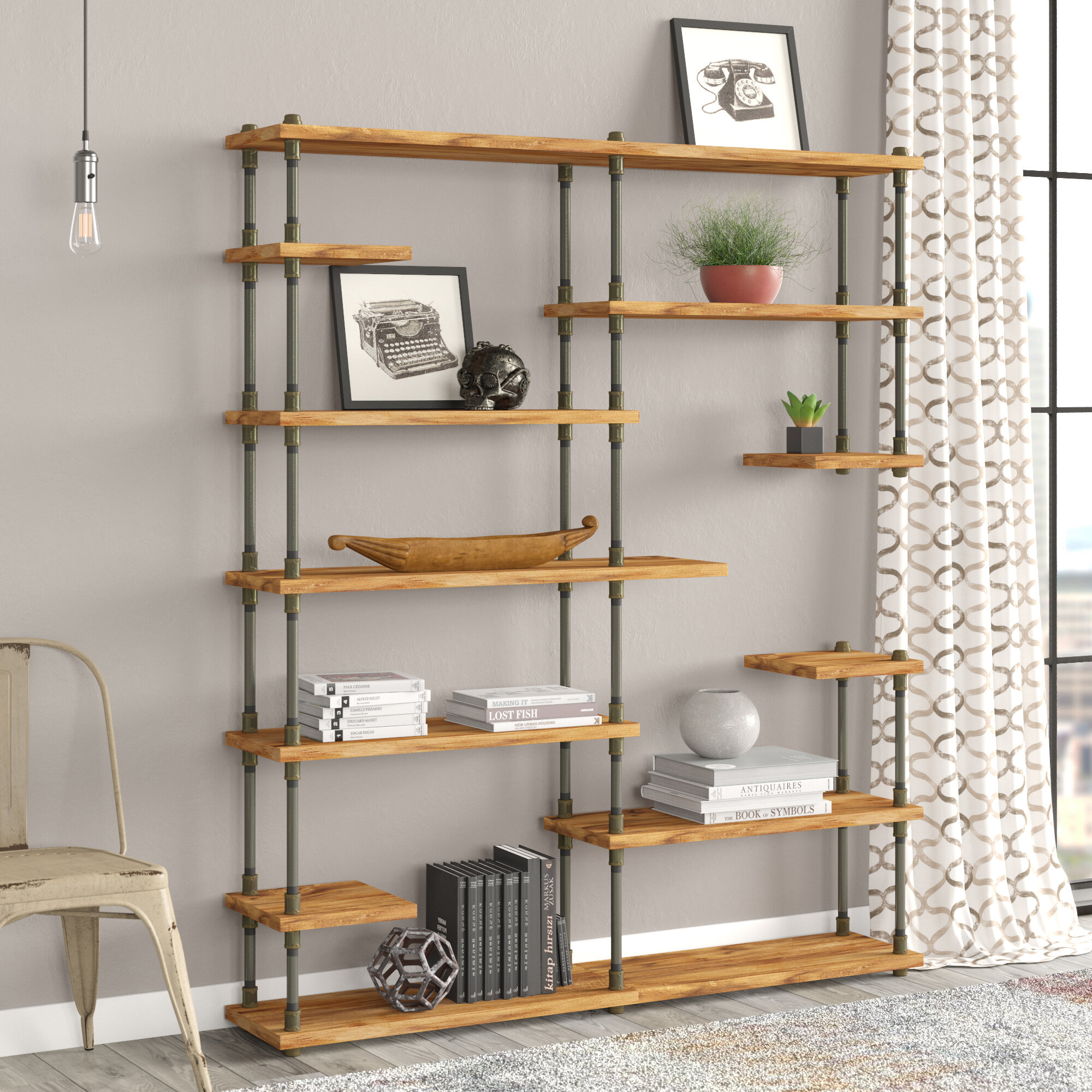 Williston Forge Cirillo Bookcase & Reviews | Wayfair