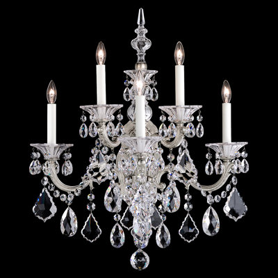 La Scala Crystal Candle Wall Light