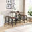 Alven 4 - Person Four Leg Dining Set