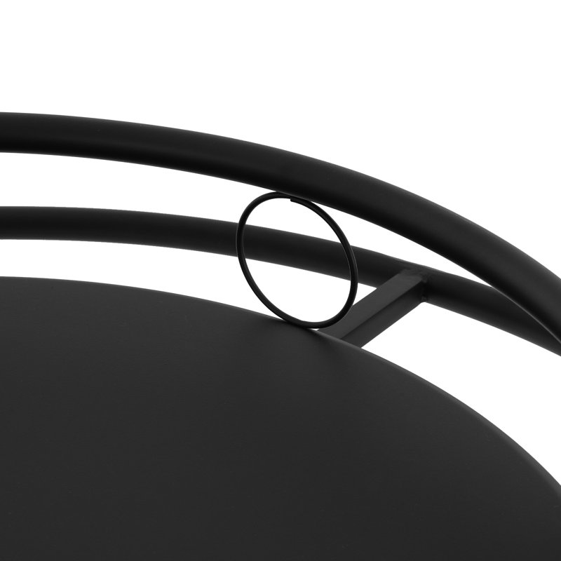Rotatable Round Garment Rack 360° Rotatable Metal Clothes Hanging Rack Adjustable Height