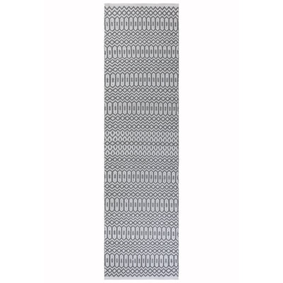 Perrotta Geometric Recycled P.E.T Hand Woven Indoor / Outdoor Area Rug
