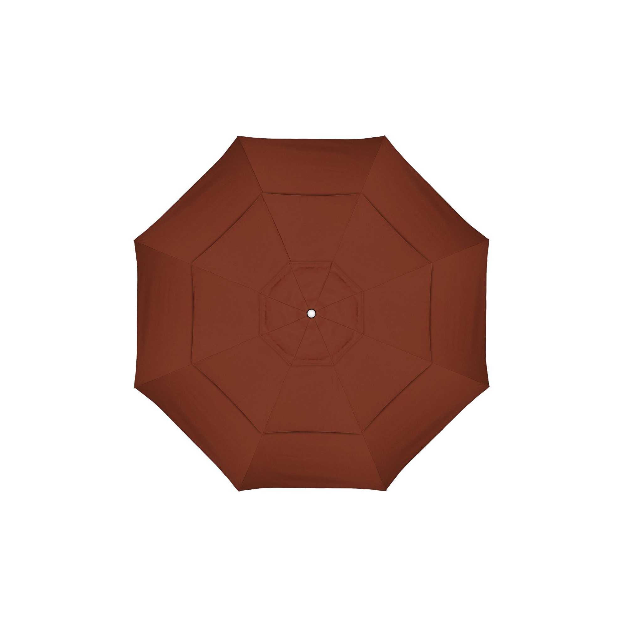 Broadmeade 132'' Sunbrella® Outdoor Umbrella, Canvas Henna Sunbrella® Canvas