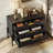 3-Drawer Nightstand With Metal Legs
