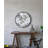 Iron Frame Vertical Round Mirror