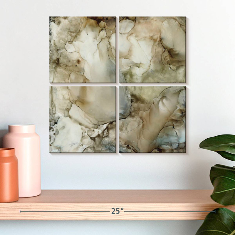 Stonewashed II, 18" H x 18" W