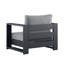 Ensemble de fauteuils d'extérieur en aluminium 37,40 po Hoyt (ensemble de 2)-667974306-648686470