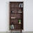 High quality black walnut bookcase