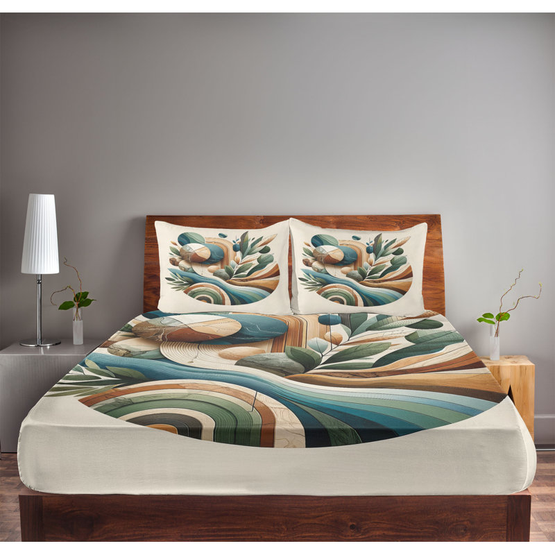 Drap-housse et taie décorative Ambesonne, Double
