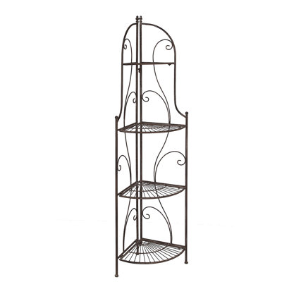Carrow 157cm H x 47cm W Corner Bookcase